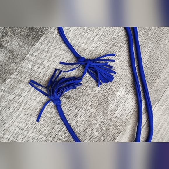 American Eagle Outfitters Royal Blue Bikini Top - Picture 3 of 5